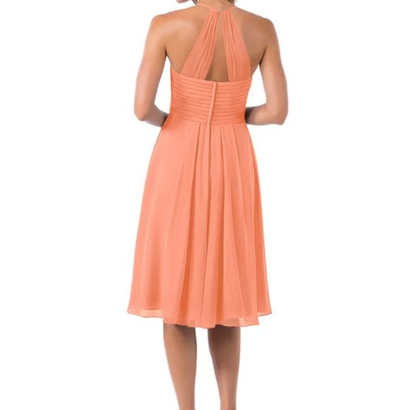 Azazie Adriana Dress - Color: Sunset - SIze: 8A - Picture 3 of 10